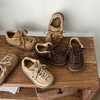 Nouvelle Collection Automne/Hiver 2025 – Baskets Décontractées en Coton pour Enfants, Style Coréen Original et Adorable, Douces, Confortables et Moelleuses