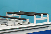 Máquina de Precisión CNC para Ranurar Cerraduras en Puertas de Madera con Abrazadera Neumática para Perforar Orificios de Bisagras en Marcos de Puertas