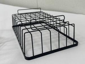 Afternoontime <b>Dessert</b> Doughnuts Black Metal Iron Vegetable Fruit Basket 1 2 3 Tiers for Kitchen Counter - Product Image 5