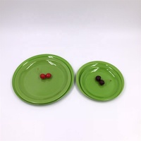 Assiettes en mélamine écologiques sans BPA de différentes tailles, plats en plastique sans BPA pour le dîner et le déjeuner