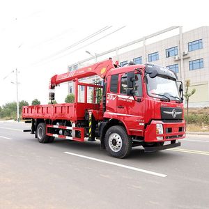 Camion grue à cabine double 4x2 Dongfeng D3V équipé d'une grue à flèche droite Sany 10T pour l'ingénierie municipale et l'entretien routier - Product Image 3