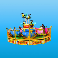 Manège à billes Safe Bee, équipement de parc d'attractions adapté aux enfants, pour aires de jeux communautaires et centres commerciaux