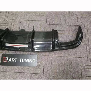 Bất <span class=keywords><strong>Carbon</strong></span> <span class=keywords><strong>Fiber</strong></span> Với LED Phía Sau Bumper <span class=keywords><strong>Diffuser</strong></span> Cho <span class=keywords><strong>A7</strong></span> 2016 Thể Thao - Product Image 3