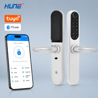 Serrure Intelligente à Double Connexion Électronique Stable pour WiFi, Étanche IP65, Anti-Interférence, Utilisation Intérieure, Contrôle via l'Application Tuya