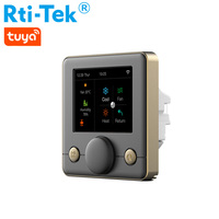 Thermostat intelligent WiFi Modbus FCU pour système à 4 tuyaux, écran LCD TFT IPS, thermostat pour ventilo-convecteur, Modbus 485
