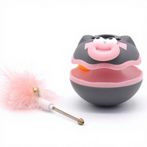 New Eco-Friendly Silicone <b>Cat</b> Tease Stick <b>Toy</b> Little Monster Tumbler Leaky Food Ball with <b>Cat</b> Nip <b>Cat</b> <b>interactive</b> <b>toy</b> - Product Image 1