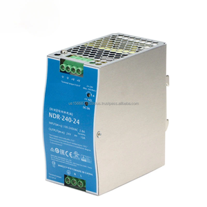 2.5A 12V 5.2A 24V NDR150W industriel monté sur rail DIN AC à DC alimentation à découpage à sortie unique - Product Image 2
