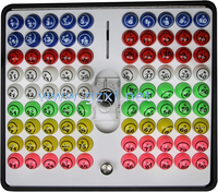 Personnalisation professionnelle 1-90 Bingo Machine 1-75 Ventilateur de loterie électronique avec puce RFID Bingo Ball