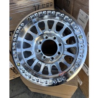 Jantes 4x4 tout-terrain fonctionnelles Beadlock en alliage poli de 17, 18, 19, 20 pouces, 6x135, 6x139.7 pour Dodge Ram 2500 Ford