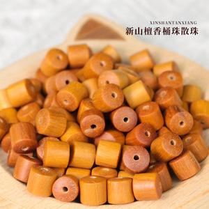 ลูกปัดไม้จันทน์หอมซินซานตันเซียงขนาด 8 มม. สำหรับทำสร้อยข้อมือ DIY ลูกปัดเว้นระยะทางแบบพุทธ 108 เม็ด อุปกรณ์เสริมสำหรับสร้อยคอ - Product Image 4