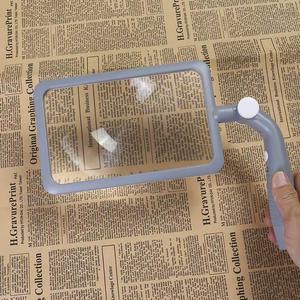 عدسة مكبرة 5 × ضوء عالي الوضوح ورقة كبيرة المكبر عدسة تكبير صفحة كتاب - Product Image 3