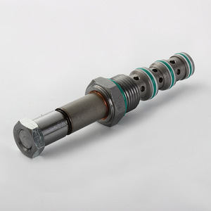 Noyau de vanne solénoïde Daewoo 16 mm à 3 sections à trou plat pour pièces d'excavatrice hydraulique - Product Image 3