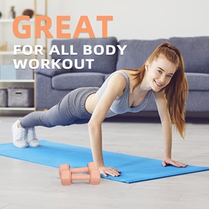 High Quality Rubber & Cast Iron <b>Dumbbells</b> for Space-Saving Weight Training and Arm Workout - Product Image 5