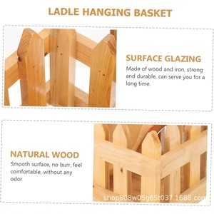 Wooden <b>Storage</b> Rack For Bathroom <b>Toiletries</b> Rectangular Freestanding Durable Natural Wood Color Custom Size - Product Image 5