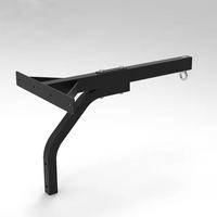 Barre de traction horizontale en métal VIGFIT pour la salle de sport à domicile - Équipement de fitness durable et résistant à l'usure