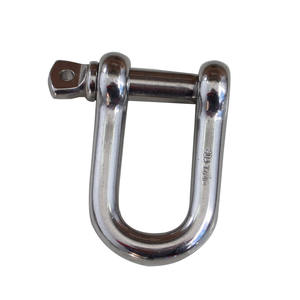 304 Stainless Steel D-Type <b>Shackle</b> D-Shaped Marine Lifting Lock <b>Shackle</b> Explosion-proof European D-Type <b>Shackle</b> Curved <b>Shackle</b> - Product Image 2