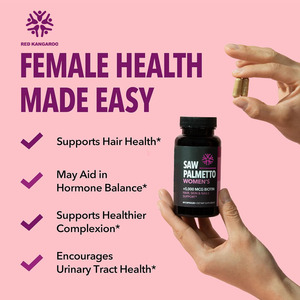 Хит продаж: Биологически активная добавка с пальмой сабаль для здоровья волос, капсулы с биотином для женщин - Product Image 2