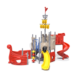 Spirate Ship Series China Outdoor Children Kids Playground Equipment para el departamento escolar de guardería - Product Image 4