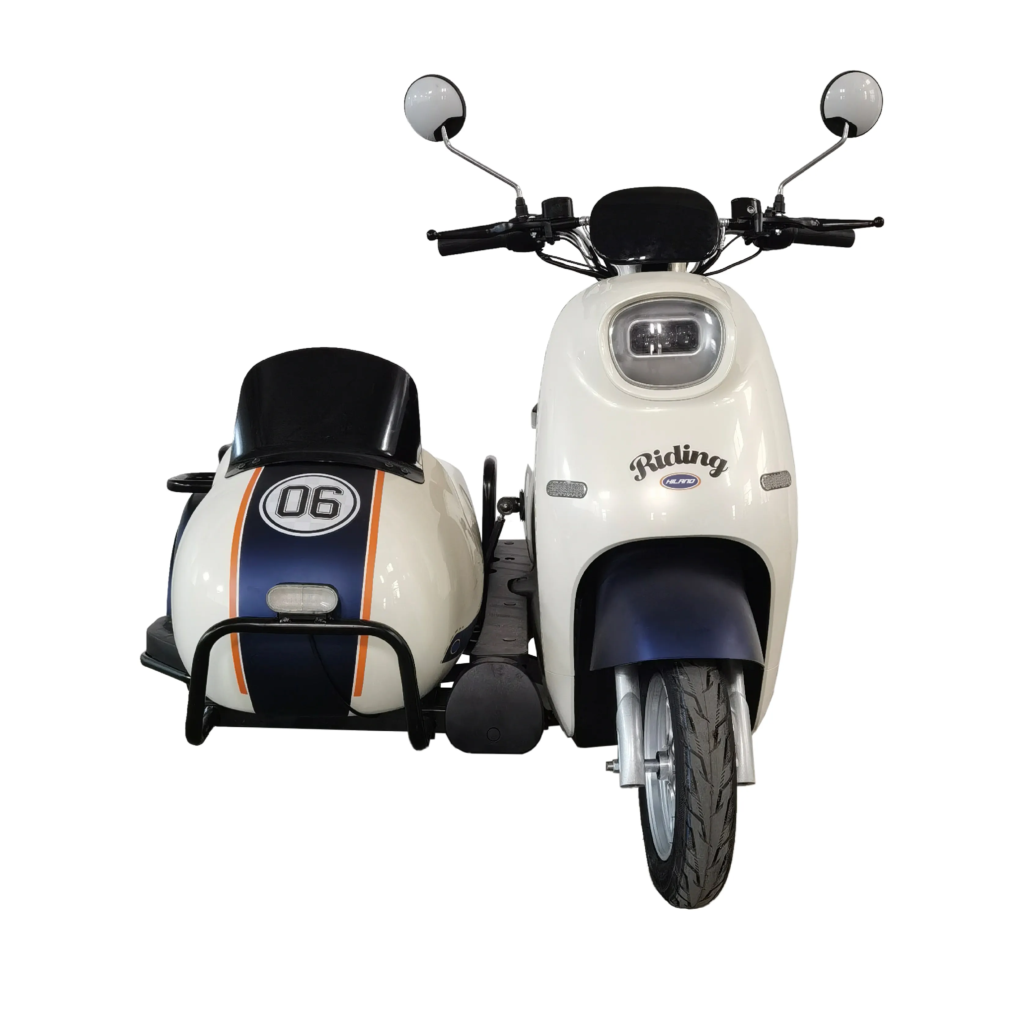 JOYKIE-Moto Électrique et Tricycle Sidecar à Vendre, Moto 3 Roues avec Voiture Latérale