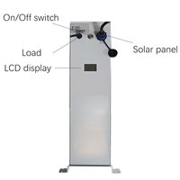 Solutions solaires hors réseau 60W 30Ah Système de surveillance quotidienne stable de l'alimentation avec prise en charge du routeur 4G pour lampes d'extérieur et montres domestiques