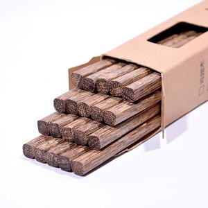 Palillos de Madera de Palisandro Natural, Ecológicos, Antideslizantes, de Madera Maciza, Sin Pintar, Sin Encerar, Reutilizables, con Serigrafía - Product Image 2