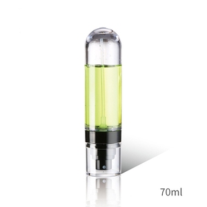 PETG para botella de plástico cosmético transparente diseño de soporte al revés 30ml-120ml espacio vacío para el cuidado de la piel tóner champú embalaje - Product Image 4