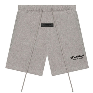 Pantaloncini da Uomo di Alta Qualità con Lettere Floccate, Stile Hip Hop, Marca di Lusso Personalizzata, Shorts Ess per Uomo - Product Image 1