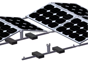 Supports de montage solaire lestés pour toits plats à 10 degrés est-ouest Yuens <span class=keywords><strong>K2</strong></span> Système d'énergie solaire - Product Image 4