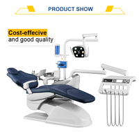 Équipement médical de haute qualité pour les salles de clinique avec alimentation électrique rotative en métal-plastique - Fauteuil dentaire Foshan en promotion