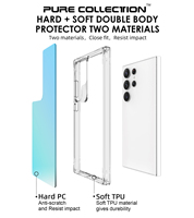 Coque de téléphone hybride en TPU souple ultra-mince et PC rigide pour Samsung Galaxy S24 Ultra S23 S25 S22Plus S21 FE, coque arrière de téléphone électro-plaquée