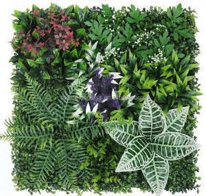 I pannelli di parete verdi personalizzati diretti della fabbrica respirano la <span class=keywords><strong>vita</strong></span> nel vostro spazio con il muro di erba artificiale per il giardino - Product Image 2