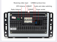 Radio para Auto BQCC de 8 Pulgadas con Android 13-16 para Chevrolet GMC 2007-2013, CarPlay Inalámbrico, Android Auto, Navegación GPS, Reproductor Multimedia AHD