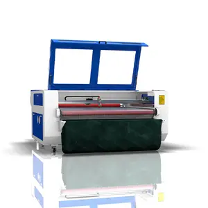 Hot selling Discount Price Mechanical Fabric Carpets Leather Embroidery Cutting Machines CO2 laser cutting machine 100w 130w