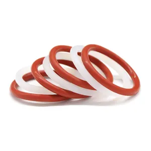 Fluorine Rubber O-ring Silicone Rings VMQ Karet Segel Tahan Minyak Food Grade Berguna Fleksibel O-rings