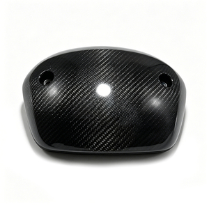 Cache-phare avant de moto en fibre de carbone sèche, protection de phare, garniture de coque, haute résistance, poids léger - Product Image 1