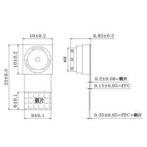 Nhà sản xuất máy ảnh <span class=keywords><strong>OV4689</strong></span> 1080p 60 fps Distortion miễn phí trên không Drone máy ảnh mô-đun điện thoại di động máy ảnh - Product Image 3