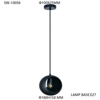 Lampe à suspension à Angle réglable en métal créatif moderne minimaliste nordique pour chambre à coucher salle à manger café bar