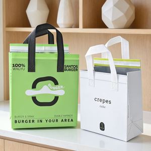 Fabric Thermal for Food <b>Cooler</b> Bags Custom logo Insulated Insulated <b>Backpack</b> <b>Cooler</b> Bag Waterproof Non Woven <b>Cooler</b> Bags - Product Image 1