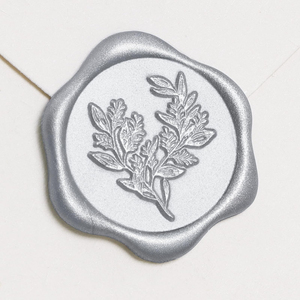 Autocollants de sceau de cire personnalisés avec logo de marque, autocollants de cire à cacheter adhésifs pour artisanat, bougies, cadres photo et décoration d'emballages - Product Image 2