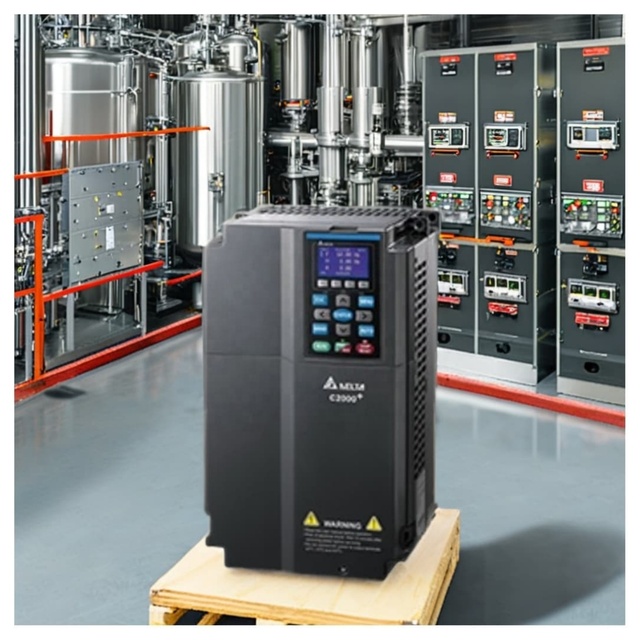 PLC New Original C2000+ Vfd Series 3 Phase 460v 7.5kw 10hp 18a Motor Ce Certified Vfd075c43a-21