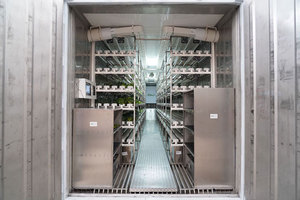 ระบบตู้คอนเทนเนอร์ไฮโดรโปนิกส์แบบไฮโดรโปนิกส์สำหรับฟาร์มควบคุมอัตโนมัติในร่ม - Product Image 2