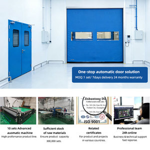 <span class=keywords><strong>Puerta</strong></span> Rápida Automática <span class=keywords><strong>de</strong></span> PVC con Cierre <span class=keywords><strong>de</strong></span> Cremallera y Tiempos <span class=keywords><strong>de</strong></span> Apertura y Cierre Cortos, con Estándar <span class=keywords><strong>EN</strong></span> 13241-1, Venta al Por Mayor - Product Image 4