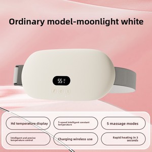 Cinturón de masaje lumbar con compresa caliente para el dolor menstrual y de estómago, con pantalla digital y uso transfronterizo - Product Image 6