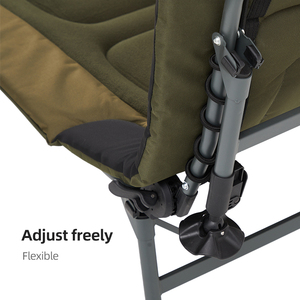 STARRYHEART Same As Well-known Brand Folding Adjustable Reclining <b>Camping</b> <b>Bed</b> Outdoor Lounge Sleeping <b>Bed</b> <b>Camping</b> <b>Cot</b> - Product Image 4