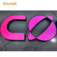 Transformador de Señalización LED Cornall 3D RGB para Letras de Canal, Ideal para Hoteles, Tiendas, Restaurantes y Bares - Publicidad de Logotipos Verdes, Montaje en Pared