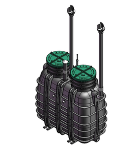Serbatoio di trattamento delle acque reflue domestiche a costo zero con capacità di 5000L/giorno per moschee, alberghi, luoghi turistici, stazioni di servizio - Product Image 4