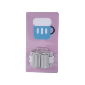 Soporte para fregona sin taladro, gancho extensible, estante para baño, almacenamiento de pared resistente y sin dejar rastro, clip para fregona de alta resistencia - Product Image 5