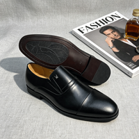 Chaussures classiques Penny à enfiler pour hommes en cuir véritable, style formel de luxe, légères, antidérapantes, toutes saisons 2026, silencieuses