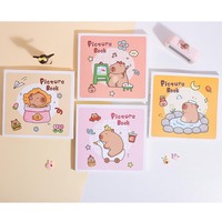 Vente en gros Dernier stock Capybara mignon papeterie carnet de croquis livre de dessin pour enfants