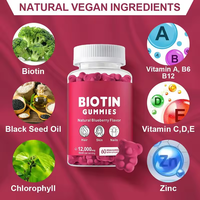 Vitahealthy OEM/ODM – Complément alimentaire en gommes de biotine pour la santé des cheveux, de la peau et des ongles – Fournisseur d'usine sous marque privée